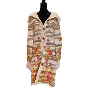 Anthropologie Sleeping on Snow Muchness Sweater Coat